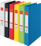 Caiet mecanic  VIVIDA, PP/PP, partial reciclat, certificare FSC, A4, mecanism 4RR, inel 25 mm, Esselte